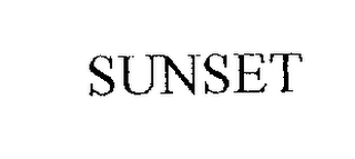 SUNSET