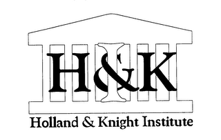 H & K HOLLAND & KNIGHT INSTITUTE