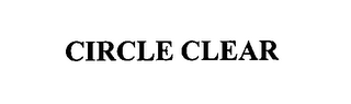 CIRCLE CLEAR