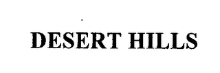 DESERT HILLS