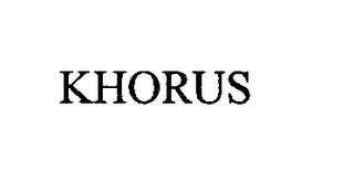 KHORUS