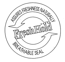 ASSURES FRESHNESS NATURALLY FRESHHOLD BREATHABLE SEAL