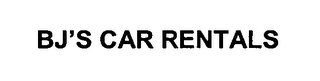 BJ'S CAR RENTALS