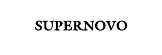 SUPERNOVO