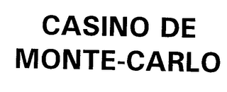 CASINO DE MONTE-CARLO