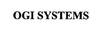 OGI SYSTEMS