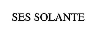 SES SOLANTE