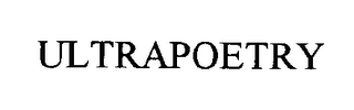 ULTRAPOETRY