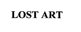 LOST ART
