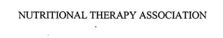 NUTRITIONAL THERAPY ASSOCIATION