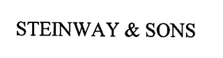 STEINWAY & SONS