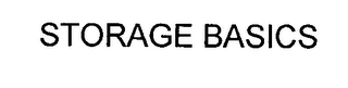 STORAGE BASICS