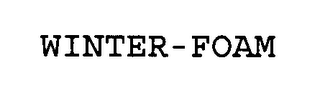WINTER-FOAM
