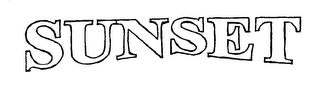SUNSET