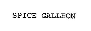 SPICE GALLEON