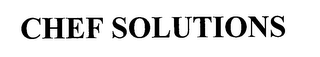 CHEF SOLUTIONS