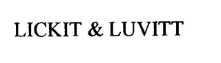 LICKIT & LUVITT