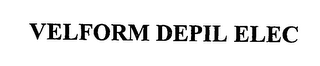 VELFORM DEPIL ELEC
