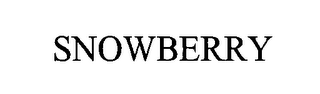 SNOWBERRY