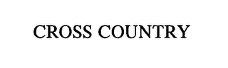 CROSS COUNTRY
