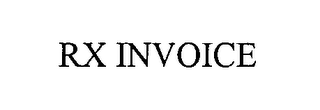 RX INVOICE