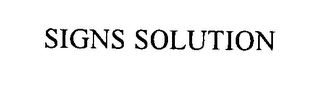 SIGNS SOLUTION
