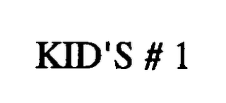 KID'S # 1