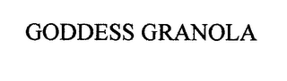 GODDESS GRANOLA