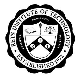 RETS INSTITUTE OF TECHNOLOGY ESTABLISHED 1972 RIT SAPIENTIA SCIENTIA IUSTITIA