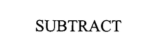 SUBTRACT