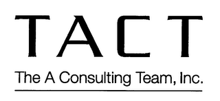 TACT THE A CONSULTING TEAM, INC.