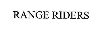 RANGE RIDERS