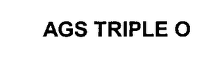 AGS TRIPLE O