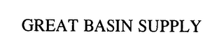 GREAT BASIN SUPPLY