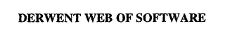 DERWENT WEB OF SOFTWARE