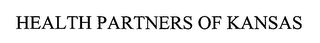HEALTH PARTNERS OF KANSAS
