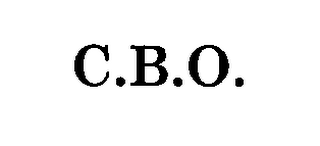 C.B.O.