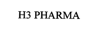H3 PHARMA