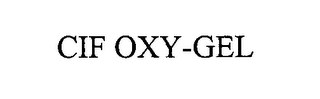 CIF OXY-GEL