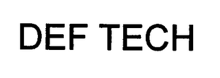 DEF TECH