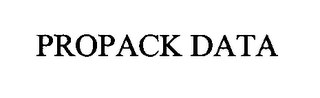 PROPACK DATA