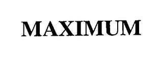 MAXIMUM