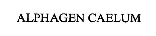 ALPHAGEN CAELUM