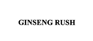 GINSENG RUSH