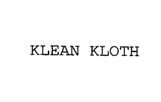 KLEAN KLOTH
