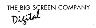 THE DIGITAL BIG SCREEN COMPANY