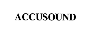 ACCUSOUND