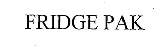 FRIDGE PAK