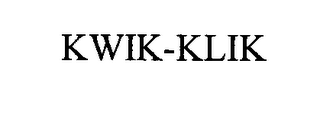 KWIK-KLIK