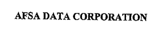 AFSA DATA CORPORATION
